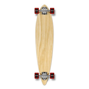 Yocaher Pintail Blank Longboard Complete - Natural