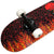 PRO Style Skateboard Complete Red Flame Free Shipping!!