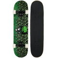 PRO Skateboard Complete Green Flame 7.5 in FREE SHIPPING!
